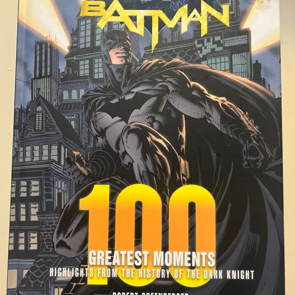 Batman 100 Greatest Moments Book
